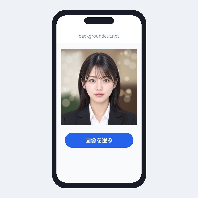 スマホで背景透過する前の画像サンプル